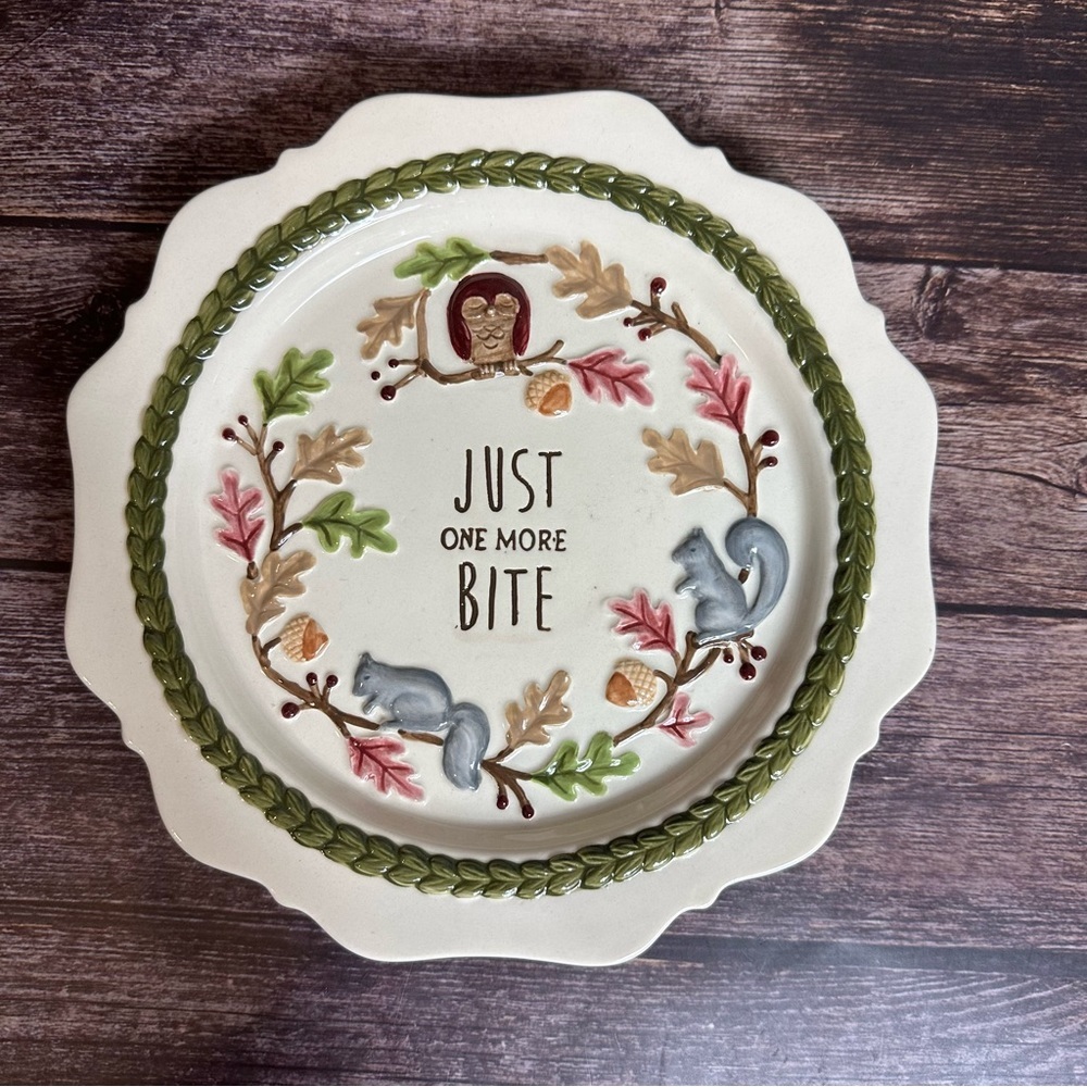 Just One More Bite Plate